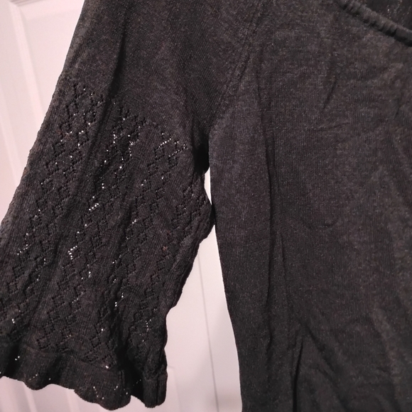 Loft Elegant Black Women's Top Size S - Picture 3 of 5